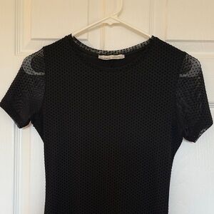 Pull&Bear Black Mini Dress